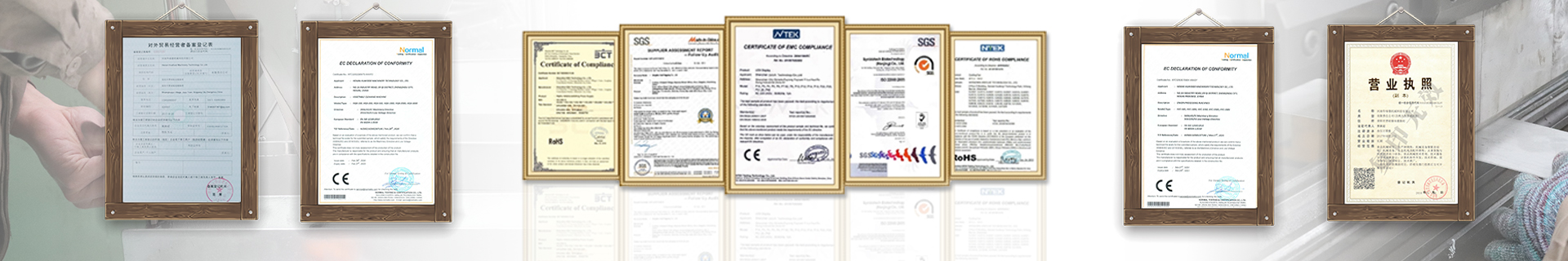 Certificates-Bags,cartons,barrels,palletizers,palletizingrobots-SincolaMachinery