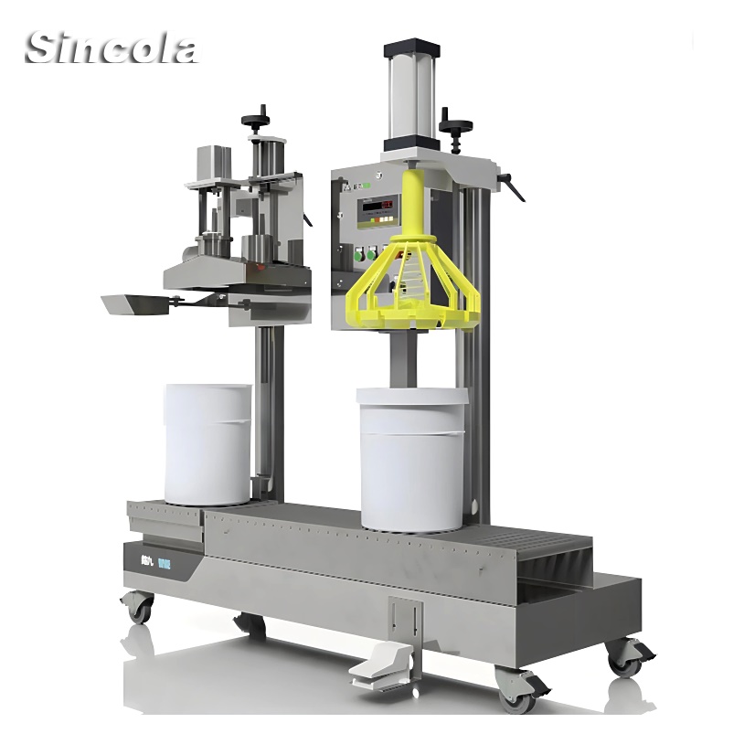 Paint filling machine