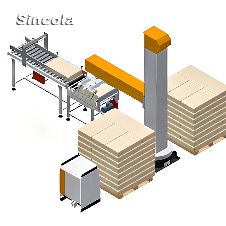 Carton column palletizer