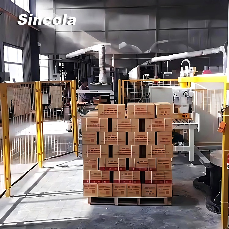 Carton column palletizer