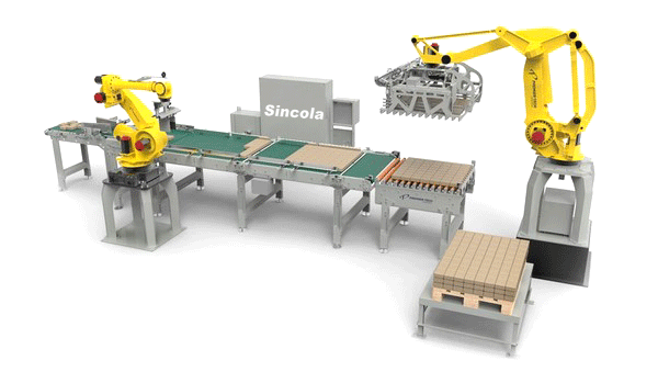 Palletizer supporting equipment