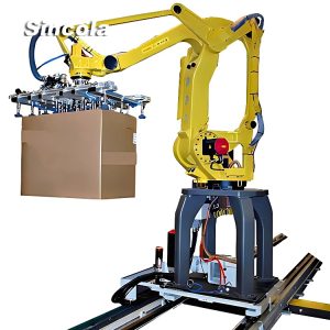 Carton robot palletizer