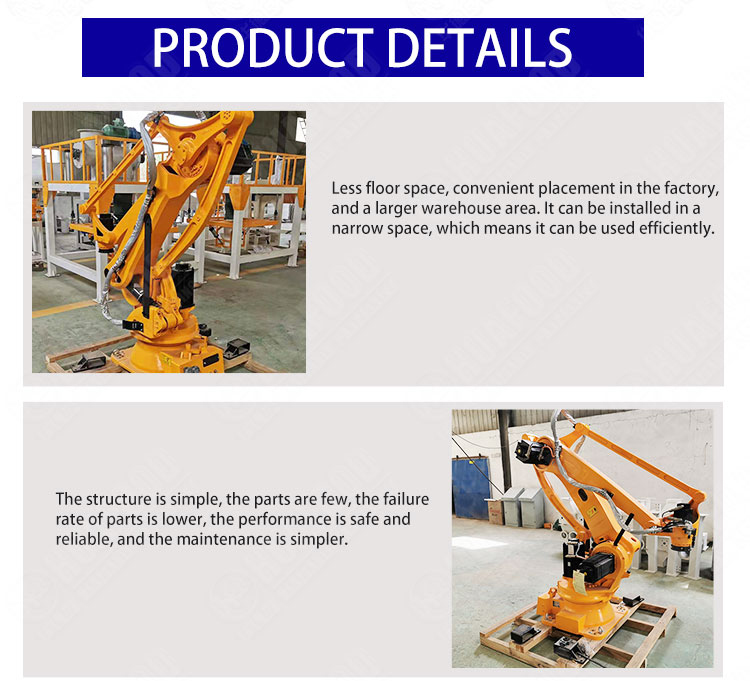 Carton robot palletizer - Palletizing robot - 1